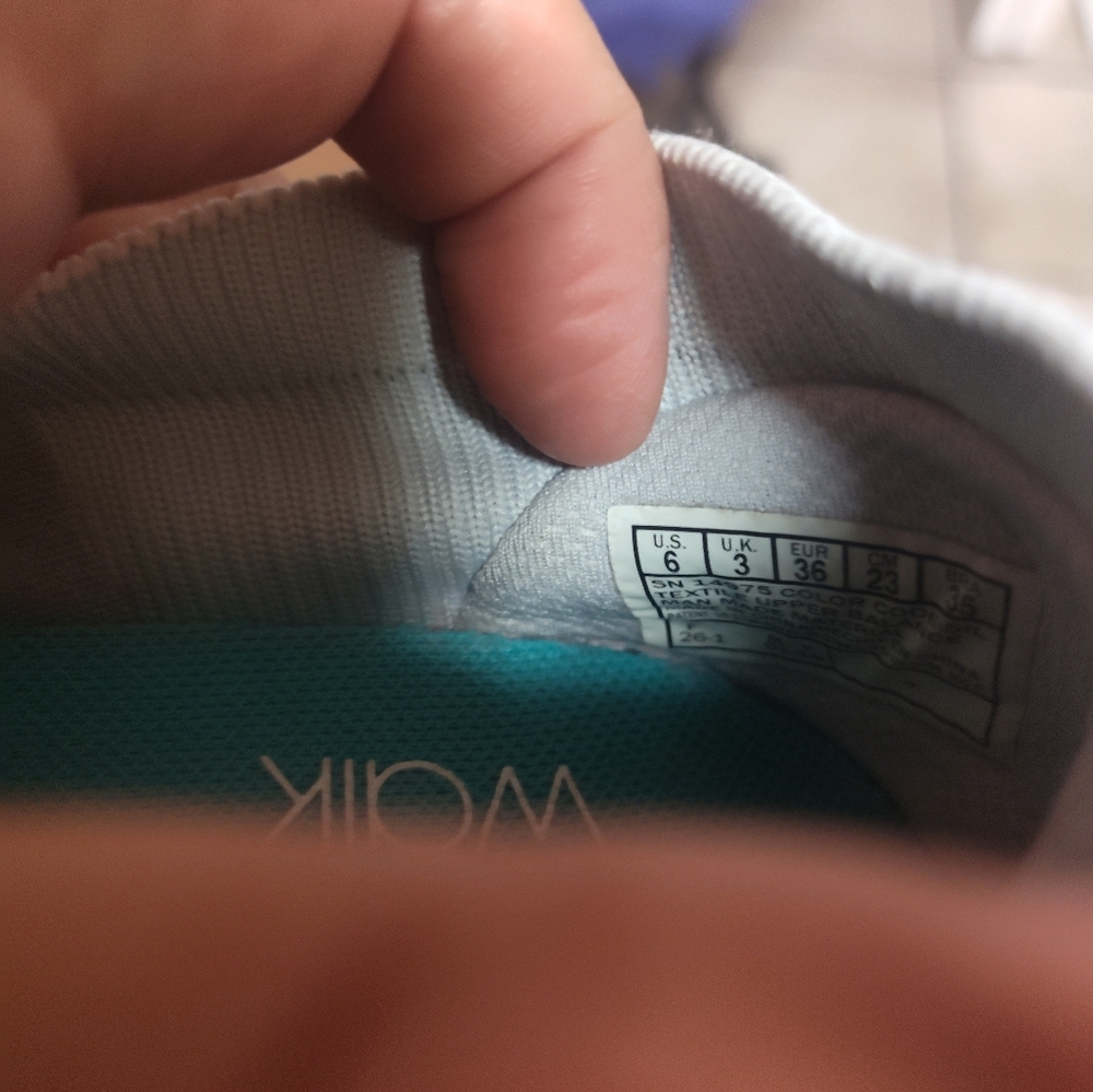 Gray Knit Sneakers Size 6 Women's You By Skechers Walk - Picture 6 of 6